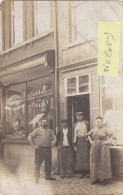 LILLE : Devanture Du Magasin De Coiffeur - Tabac PERCENEL Superbe Carte Photo ! - Lille