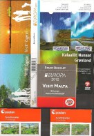 EUROPA 2012- TEMA ANUAL “VISITA.. . . . . "- COLECCIÓN  DE LOS 14 CARNETS  OFICIALES  EMITIDOS POR 12 PAISES - Années Complètes