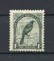 Nlle ZELANDE 1935 N° 204 * Neuf = MH  Infime Trace De Charnière  Cote 30 € Faune Oiseaux Tui Birds Fauna Animaux - Nuevos