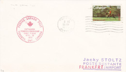 Toronto  Frankfurt 1973 DC 10 Lufthansa  - 1er Vol Erstflug Inaugural Flight - Francfort Canada Germany - Premiers Vols