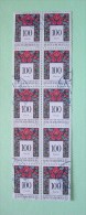 Hungary 1999 Numerals With Flowers Scott 10 X 3650 = 6.00 $ - Usati