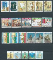 1991 SAN MARINO ANNATA 23 VALORI MNH ** - ED - Full Years