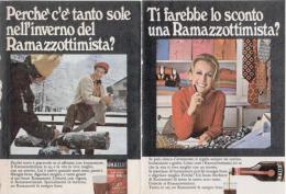 1970 - RAMAZZOTTI -  3 Pag. Pubblicità Cm. 13 X 18 - Spiritueux