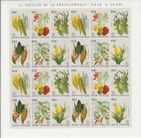 Vatican City 1992 Plants 6v In Sheetlet ** Mnh (F2478) - Oblitérés