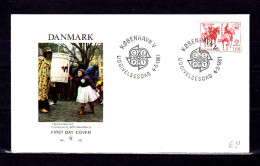 DANEMARK 1981 FDC " EUROPA 1981 " En Parfait état. - FDC