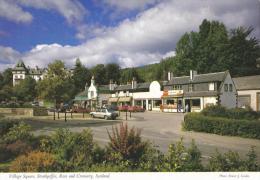 Village Square, Strathpeffer, Ross And Cromarty, Scotland - Innes 2SC 329 Unused - Ross & Cromarty