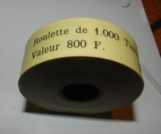 SABINE DE GANDON - 0,80 VERT - ROULETTE COMPLETE DE 1 000 TIMBRES - Roulettes