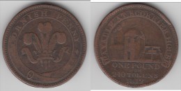 **** GRANDE-BRETAGNE - GREAT-BRITAIN - 1812 SCORRIER HOUSE ONE CORNISH PENNY TOKEN **** EN ACHAT IMMEDIAT !!! - Professionali/Di Società