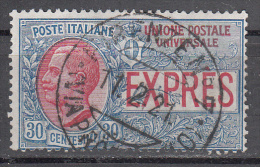 Italy     Scott No  E6     Used    Year  1908 - Autres & Non Classés