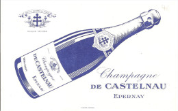 Buvard DE CASTELNAU Champagne DE CASTELNAU à EPERNAY - Liquor & Beer