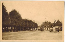 SAINT PIERRE LE MOUTIER V° Publicitaire CHAMBON Sur LIVRY Ecrite Signée Paul CABALZAR Place Et Square Jeanne D'arc - Saint Pierre Le Moutier