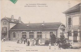 1918  Neuves Maisons " Place De La Gare " - Neuves Maisons