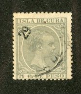 W1079    Scott #145  (o)    Offers Welcome! - Cuba (1874-1898)