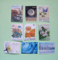Finland 2005/06 Flowers Moon Fruits Jelly Dessert Landscape Trees Castle - Used Stamps
