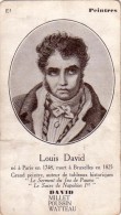 C 10540 - LOUIS DAVID - Peintre  -  7 X 12 Cm - Histoire