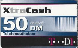 Telefonkarte.- Duitsland. XtraCash. 50 DM. 25.56 €. Telefonguthaben - Deutschland. 2 Scans - GSM, Voorafbetaald & Herlaadbare Kaarten