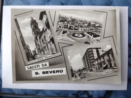 CARTOLINA Di SALUTI DA SAN SEVERO FOGGIA    VIAGGIATA      A8577 - San Severo