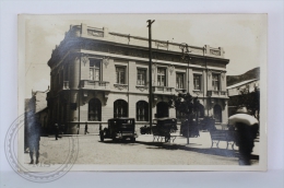 Real Photo Postcard - Bolivia - Central Bank Of Bolivia - Banco Central De La Nacion Boliviana - Old Cars - Bolivie