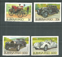 Burkina Faso Non-dentelé Neufs Sans Charniére Series Complet, IMPERFORATED MINT NEVER HINGED,  MOTOR CARS AND AIRCRAFT - Burkina Faso (1984-...)