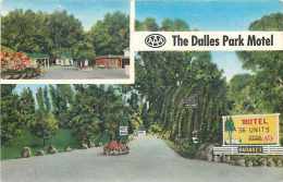 228237-Oregon, The Dalles, Park Motel, Highway 30, Linen Postcard, Hanson No 19,137F - Altri & Non Classificati