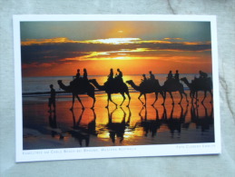 Australia  -Camel Riding - Calbe Beach  Broome   -Western Australia -  German  Postcard    D121035 - Broome