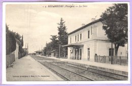 84 - BEDARRIDES --  La Gare - Bedarrides