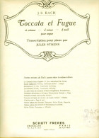 Partition -  J.S. BACH - Toccata Et Fugue (Transcriotion Pour Piano Par Jules STRENS) - A-C