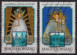 Hungary Ungarn - 1991 - Mary, Mother Of Jesus - Mi. 4144-4145 - Usati