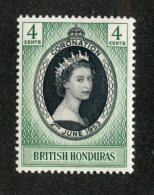 W1320  Br.Honduras 1953   Scott #143*   Offers Welcome! - British Honduras (...-1970)