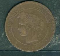 IIIème République, 10 Centimes Cérès 1896 A - Pia7803 - 10 Centimes