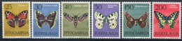 Yougoslavie       966/971  **     Papillons/butterflies - Neufs