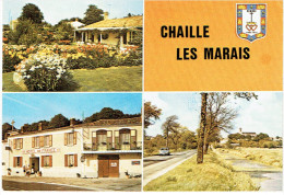 CHAILLE LES MARAIS HOTEL DE FRANCE CARTE EN TRES BON ETAT - Chaille Les Marais