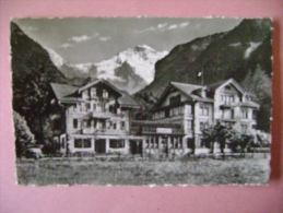 CPSM SUISSE -  WILDERSWIL  HOTEL ALPENROSE- ECRITE EN 1953 - Wilderswil