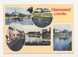 Chateauneuf-sur-Sarthe.  Multivues. - Chateauneuf Sur Sarthe