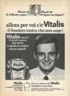 1967 -  VITALIS - 1 Pagina Pubblicità Cm.13 X 18 - Tijdschriften