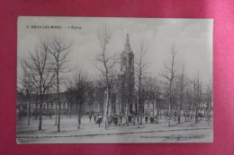 Cp  Noeux Les Mines L'eglise Tres Anime - Noeux Les Mines