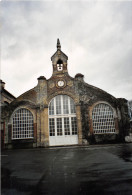 80. FRIVILLE-ESCARBOTIN.  CARTE PHOTO.  FAçADE DE L'USINE BRICARD.  GROS PLAN.  EXEMPLAIRE UNIQUE. - Friville Escarbotin