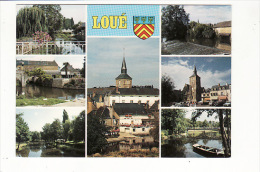 Carte 1990 LOUE / MULTIVUES - Loue