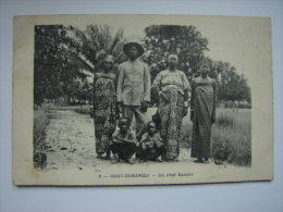 Haut-Oubangui ,un Chef Banziri - Central African Republic