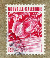 Nelle CALEDONIE : Oiseau - Le Cagou (Rhynochetos Jubatus)  - Série Courante -  Nouveau Type - - Oblitérés