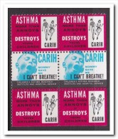 Asthma, Postfris MNH, Childrens Asthma Research Institute And Hospital Denver, Under And Right Imperf. - Non Classés