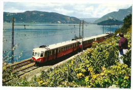 Le 704, Genève-Digne, Côtoie Le Lac Du Bourget Près De Chindrieux - Railway