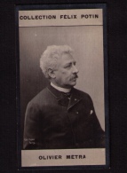 Petite Photo 1ère Collection Félix Potin (chocolat), Compositeur Olivier Métra, Photo Eugène Pirou, Paris, Vers 1900 - Alben & Sammlungen