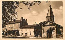 Dept Div- Haute Vienne -ref- V623 -  Nantiat - Place De L Eglise - Hotel De France - Hotels -   Carte Bon Etat - - Nantiat