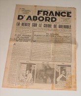France D'Abord Du 30 Septembre 1948(Le Collabo Pierre Taittinger) - French