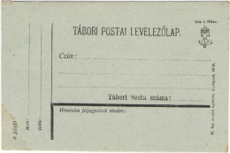 UNGHERIA - Hungary - Magyar - Ungarn - Postkarte - Postal Card - Entier Postal - Tabori Postai Levelezolap - Not Used - Franchise