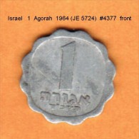 ISRAEL   1  AGORAH  1964 (JE 5724)  (KM # 24.1) - Israel