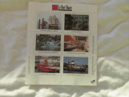 LE PORT MUSEE DE DOUARDNENEZ BLOC DE 6 TIMBRES - Blocs & Carnets