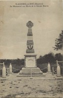 Depts Div-mayenne- T992- Saint Aignan Sur Roé  - Le Monument Aux Morts De La Guerre 1914-18 - - Saint Aignan Sur Roe