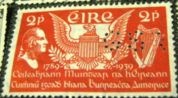 Ireland 1939 The 150th Anniversary Of U.S.A's Constitution 2p - Used - Used Stamps